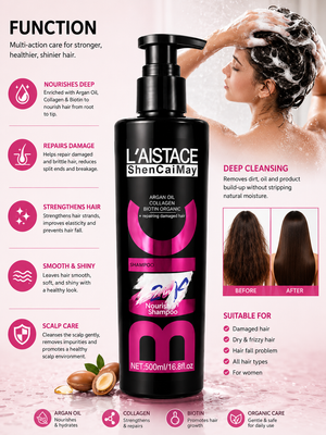 L’AISTACE ShenCaiMay Argan Collagen Shampoo 3