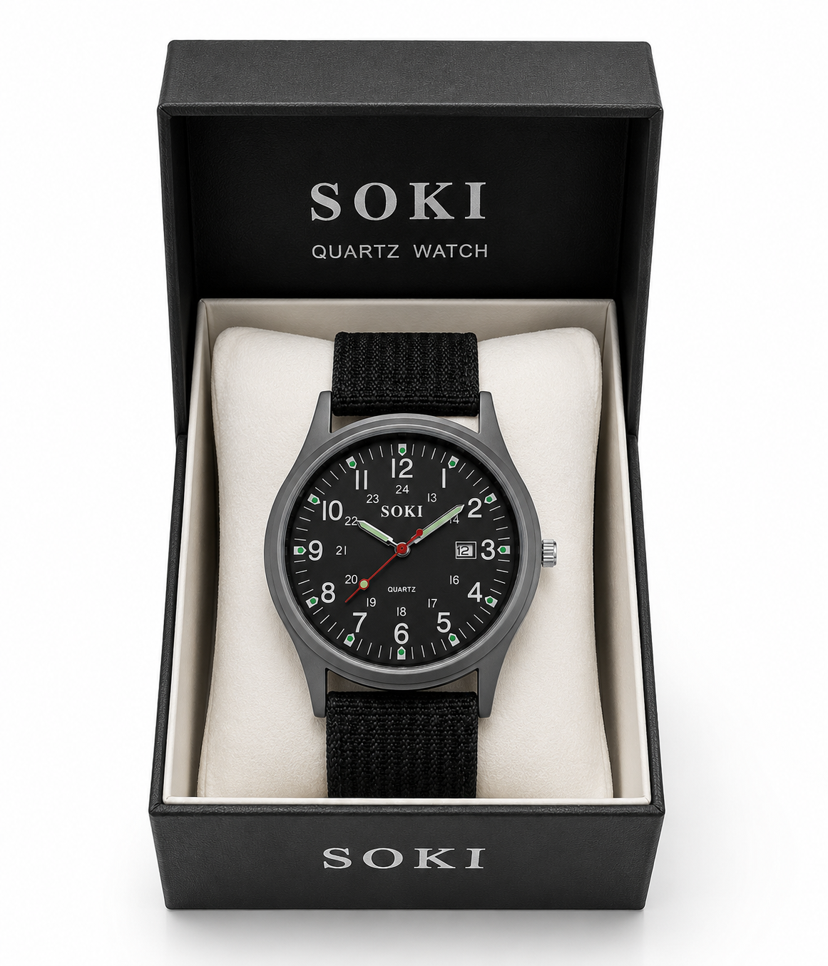 Nylon Strap Analog Wristwatch 2