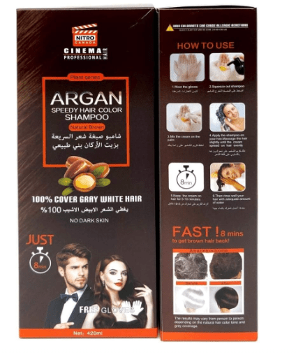 Argan Speedy Hair Color Shampoo 2