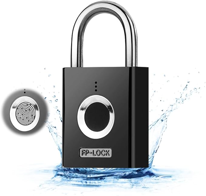 Golden Fox - Fingerprint Padlock