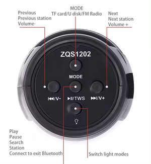 Portable Wireless Super Bass Speaker 4