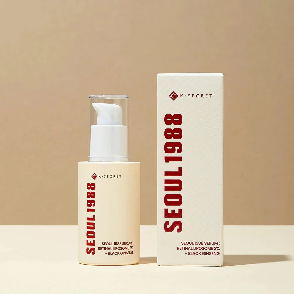 K‑SECRET - SEOUL 1988 Serum: Retinal Liposome 2% + Black Ginseng