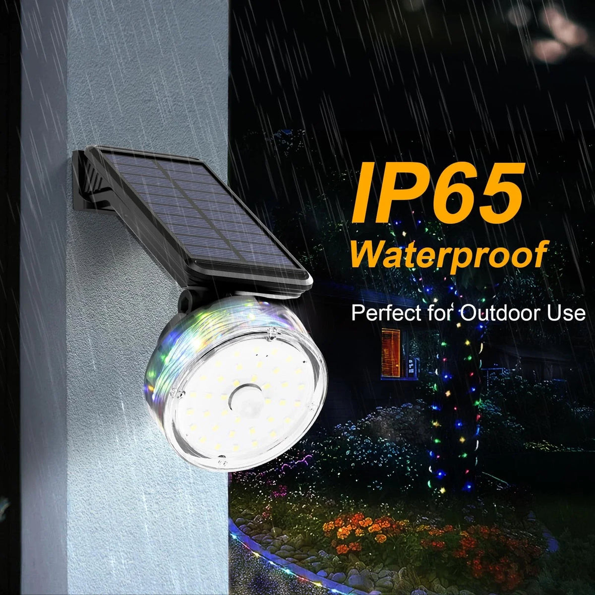 Solar Motion Sensor Induction Wall Lamp 2