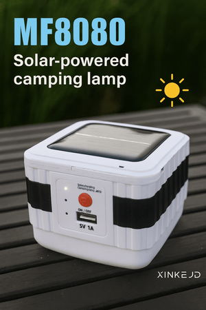 Solar-Powered Camping Lamp