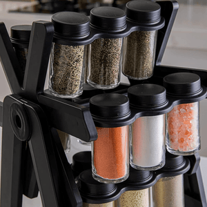 18 Jar Rotating Spice Rack 5