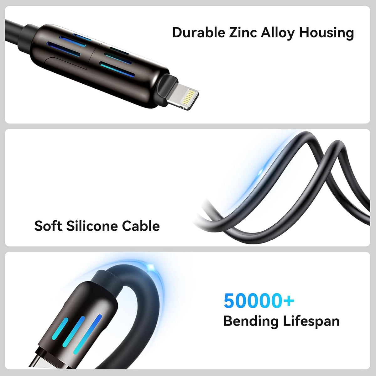 4-in-1 Multi USB Charging Cable 3