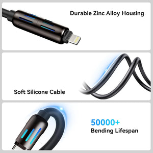 4-in-1 Multi USB Charging Cable 3