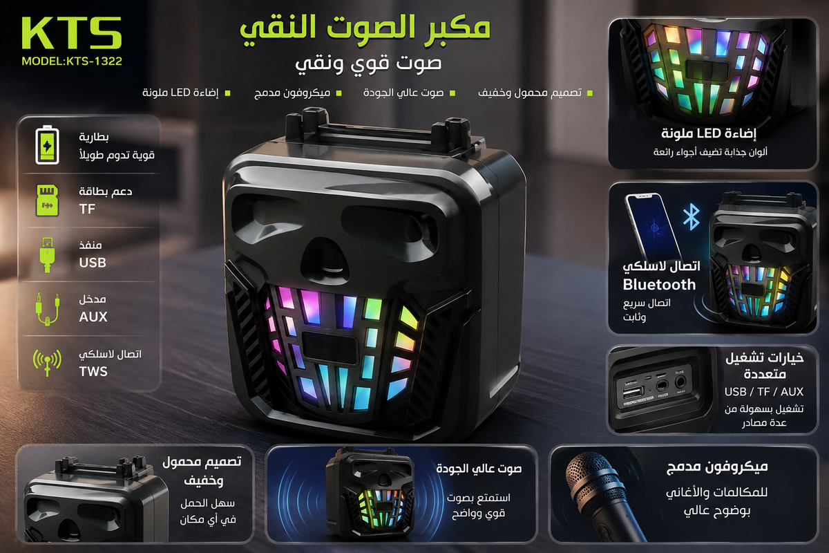 KIS 3 Inch Portable Speaker 3