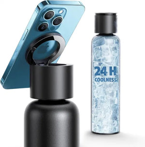 Vacuum Insulated Water Bottle with Holder 2