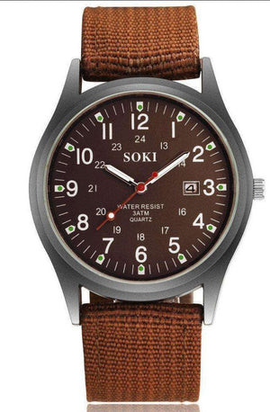 Nylon Strap Analog Wristwatch 3