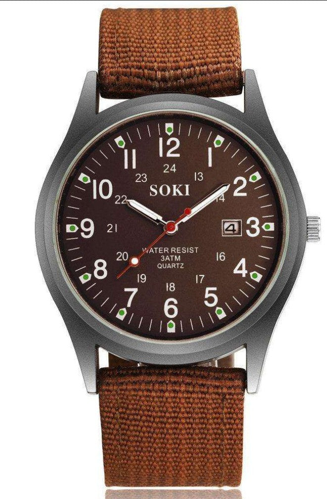 Nylon Strap Analog Wristwatch 3