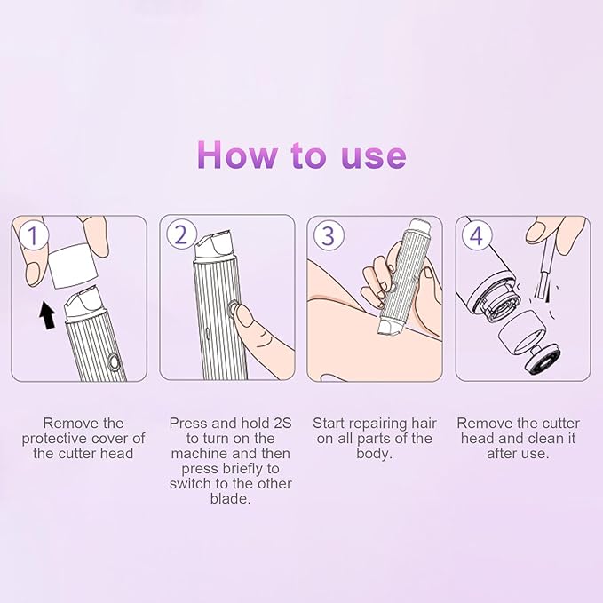 Double Head Electric Shaver 3