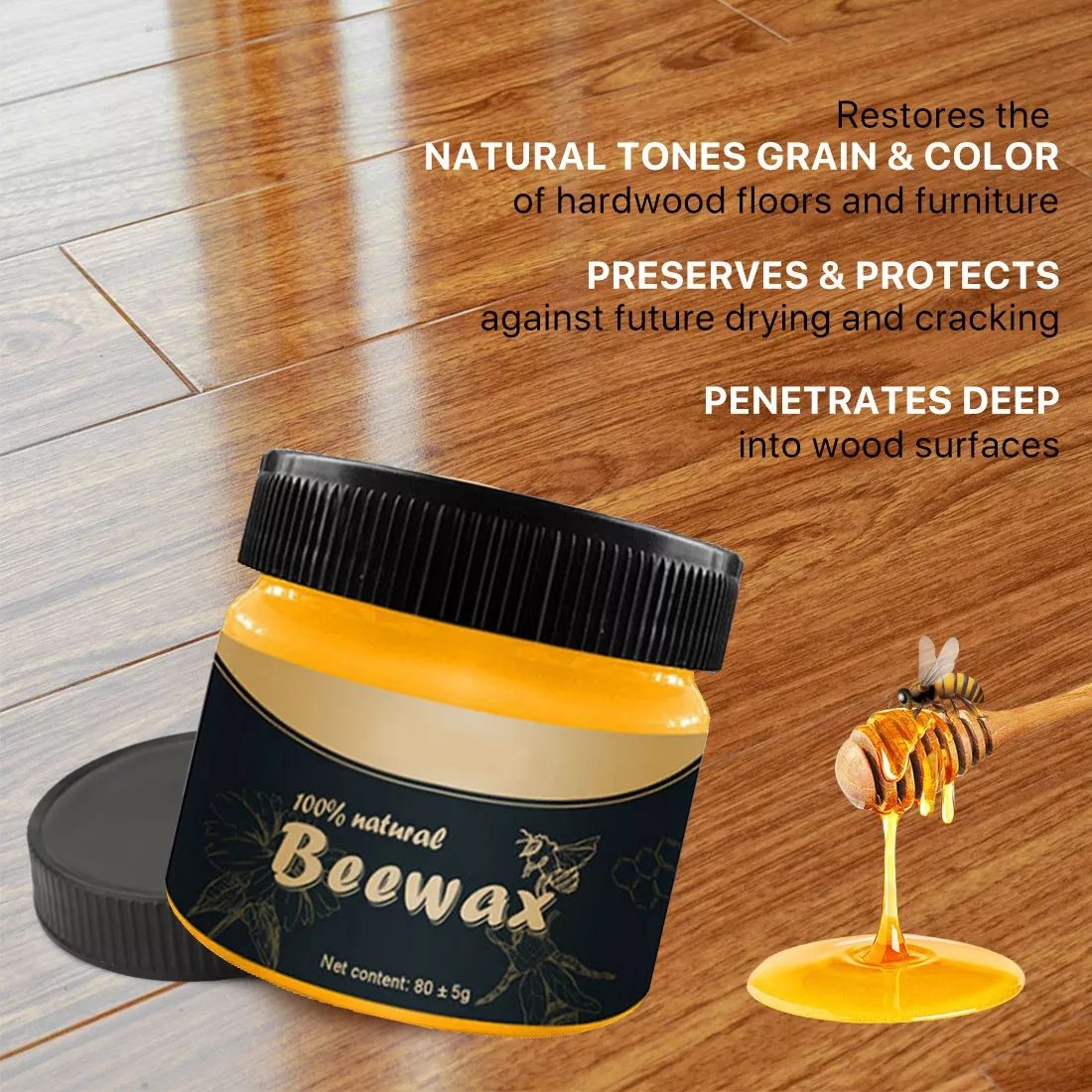 Multipurpose Natural Beeswax Polish 3