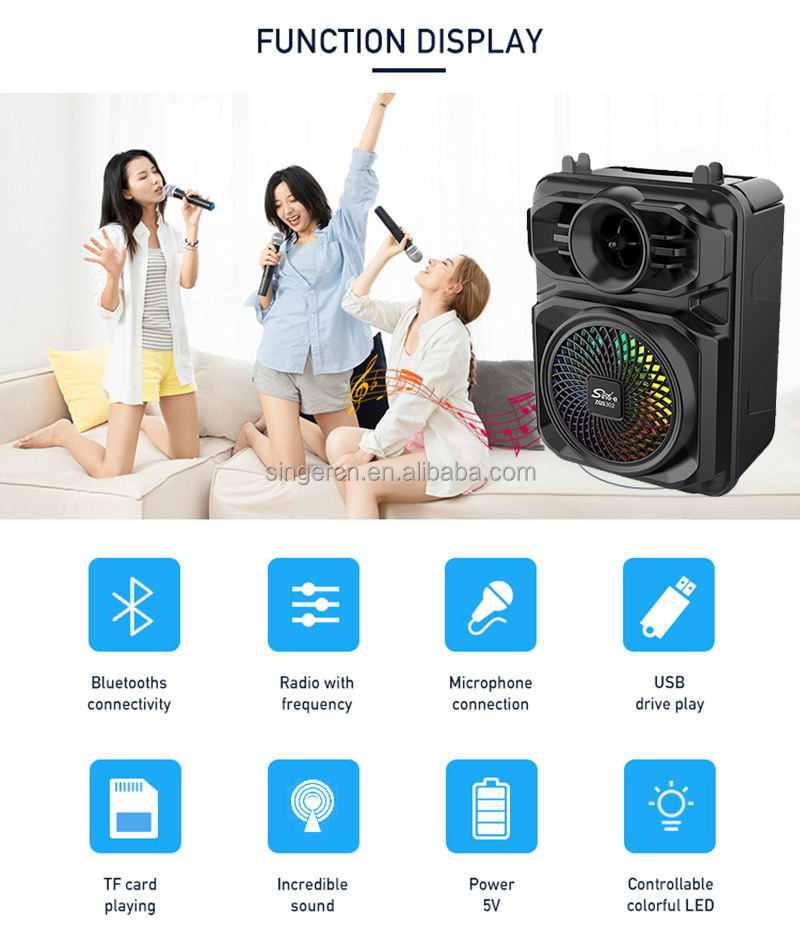Sing-e Portable Karaoke Speaker 5
