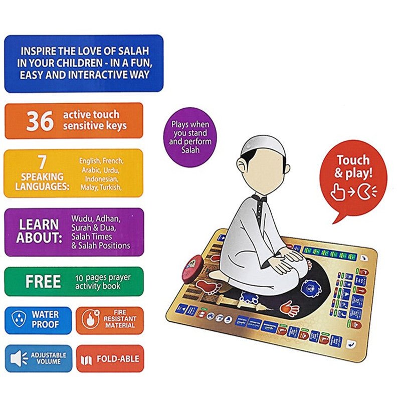 Islamic Mat for Children Education 2