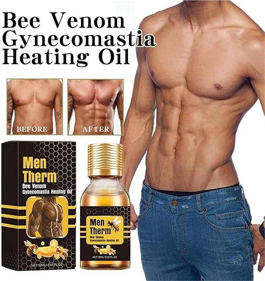 Men Therm - Bee Venom Gynecomastia Heating Oil 6