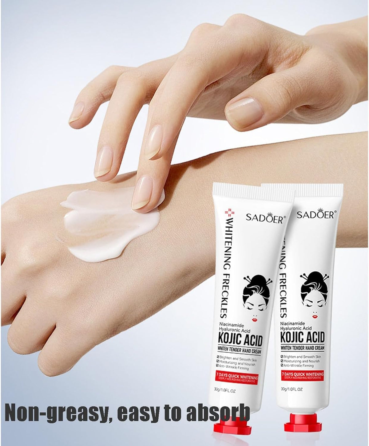 Sadoer - Kojic Acid Hand Cream 3
