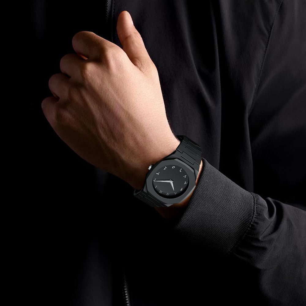 Stainless Steel Arabic Watch 6
