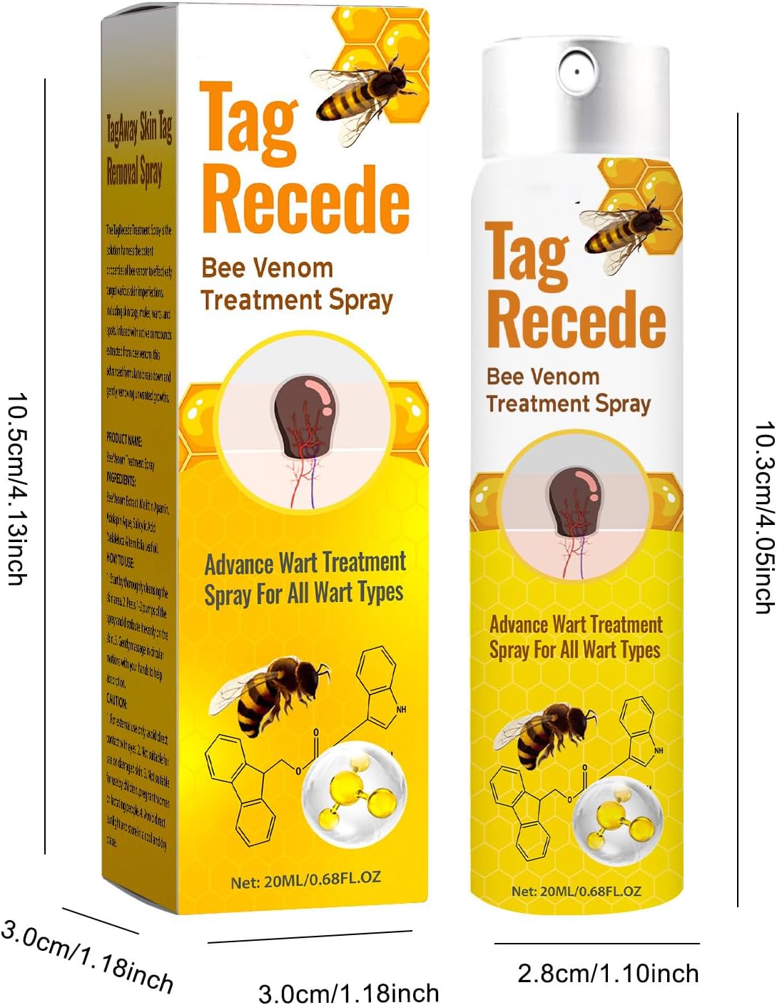 Tag Recede - Bee Venom Repair Spray 3